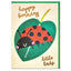 Happy Birthday little lady' Ladybird (GRT01)
