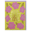Colourful New Home Card Pink Flowers With Gold Foil  Message