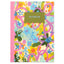 Canvas Floral Plain Notebook (HAP26)