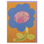Colourful Thinking Of You Card Pink And Blue Flower Design