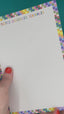 Rainbow Squares Scribbles Pad (HAP35)