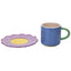 Raspberry Blossom Mug & Coaster Set (RB106)