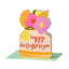 Happy Birthday - Flowers (BRS35)