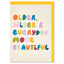 Older, wiser & everyday more beautiful (GDV62)