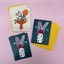 Dried flowers & Modern arrangement Card Set (PCK06)
