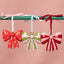 Set of 3 Resin Bow Decorations (XM11530)