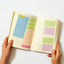 Rainbow cheques daily planner (HAP06)