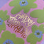Colourful Flower Birthday Card Gold Foil 'Happy Birthday' Message Detail