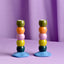 Raspberry Blossom Set of 2 Candle Sticks (RB115)