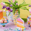 Raspberry Blossom Multi Coloured Vase (RB118)