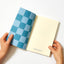 Flower Power Blue Lined Notebook (HAP12)