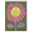 Pink and Yellow Flower Colourful Get Well Greeting Card