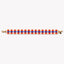 Red White & Blue Stripe Handmade Bracelet (HAP65)