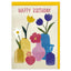 Happy Birthday - Rainbow vases