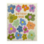 Colourful Flowers Pattern Raspberry Blossom Mini Birthday Card