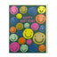 Colourful Smiley Faces Raspberry Blossom Mini Birthday Card