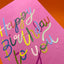 Happy Birthday to you Rainbow writing (HPS06)