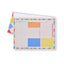 Colourful Check Daily Planner Pad (HAP56)