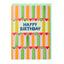 Happy Birthday Hearts & Stripes (JOF03)
