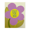 Just For You Die-Cut Flower