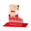 Dog in stocking (PAW21)