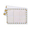 Flower Check Weekly Planner Pad (STB07)