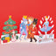 Nutcracker concertina Christmas card (KEP02)