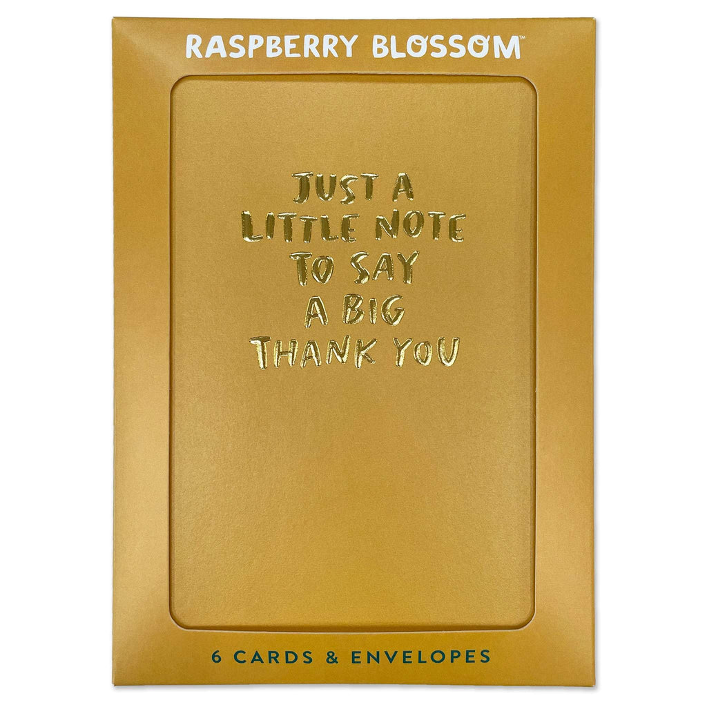 Just a little note to say a big thank you Card Set