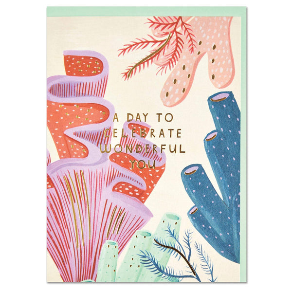 A Day To Celebrate Wonderful You - Coral