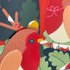 ‘Merry Christmas’ Robins 3D Fold-out Christmas Card