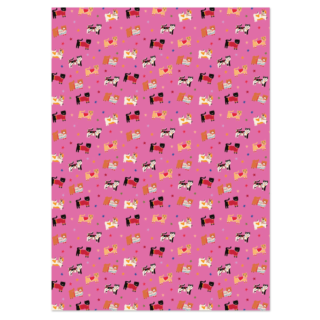Christmas Cats Wrap product shot